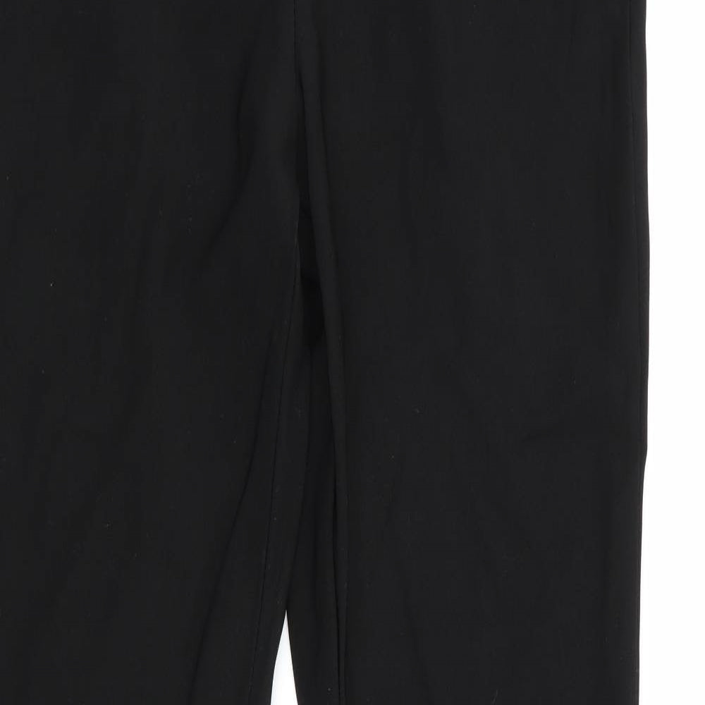 Studio Womens Black   Trousers   L32 in - Bootcut