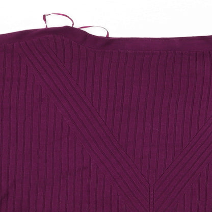 Womens UK Size M Marks and Spencer Purple Pullover Jumper