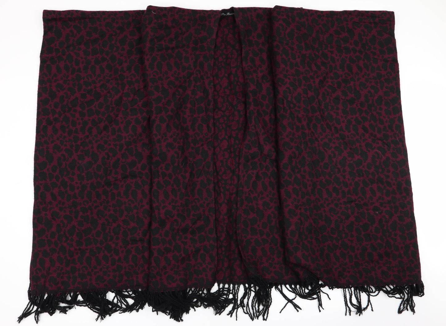 Pia Rossini Womens Purple Animal Print  Overcoat Poncho One Size  - Shawl Style Poncho