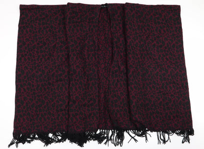Pia Rossini Womens Purple Animal Print  Overcoat Poncho One Size  - Shawl Style Poncho