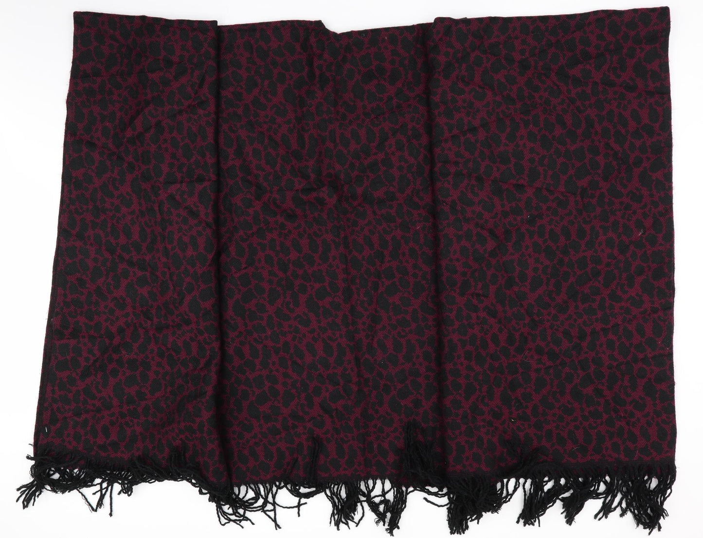 Pia Rossini Womens Purple Animal Print  Overcoat Poncho One Size  - Shawl Style Poncho
