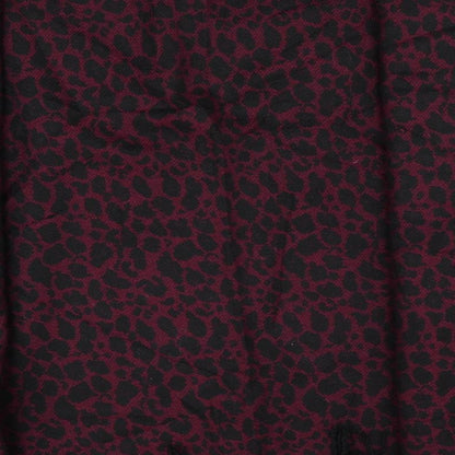 Pia Rossini Womens Purple Animal Print  Overcoat Poncho One Size  - Shawl Style Poncho