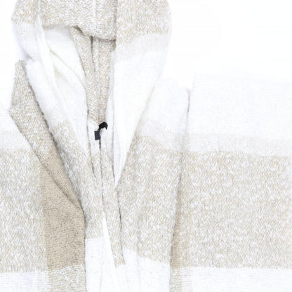 PEP & Co Womens Beige Check   Poncho One Size