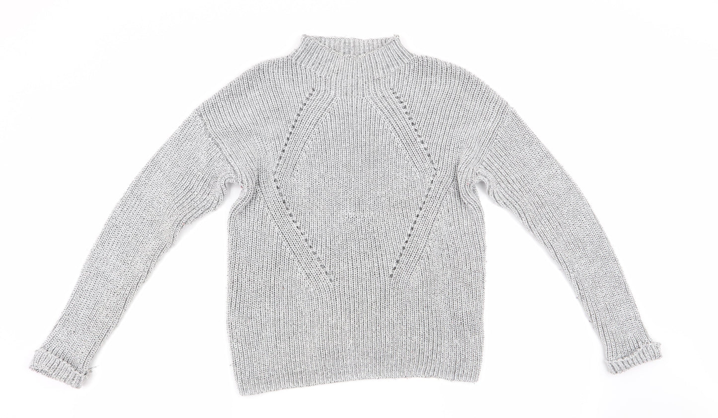 Primark Womens Grey   Pullover Jumper Size S