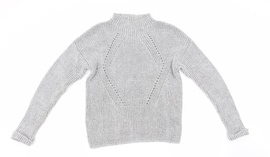 Primark Womens Grey   Pullover Jumper Size S