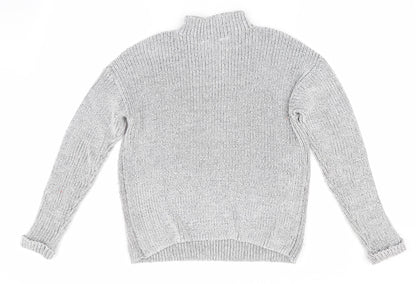 Primark Womens Grey   Pullover Jumper Size S