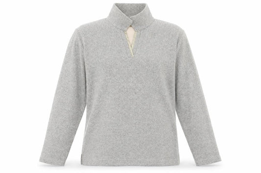 Front view of Bonmarché women’s beige jumper, size S