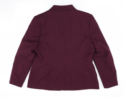 Mackays Womens Purple   Jacket Suit Jacket Size 16