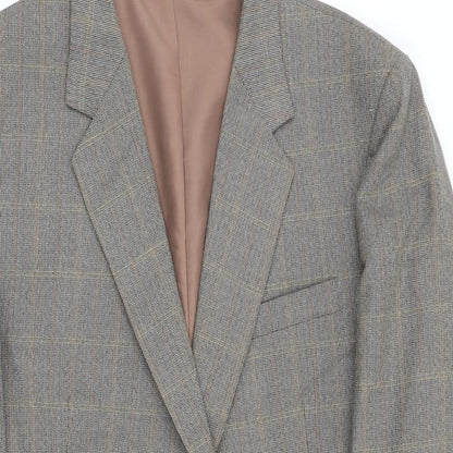 Grendale Mensware Mens Green Check  Jacket Blazer