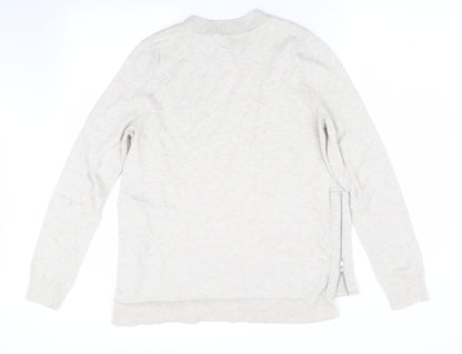 HM Concious Womens Beige   Pullover Jumper Size 10