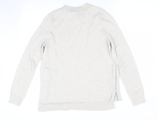 HM Concious Womens Beige   Pullover Jumper Size 10