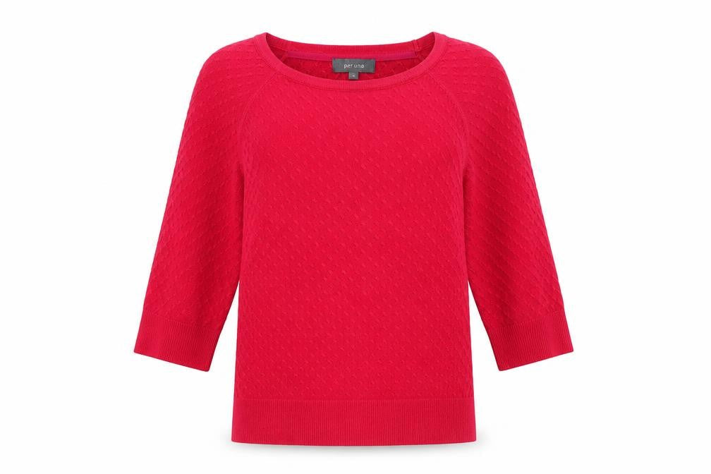 Womens UK Size 12 Per Una Pink Pullover Jumper