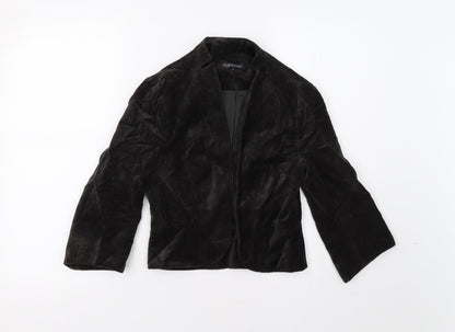 Topshop Womens Brown   Jacket Blazer Size 8
