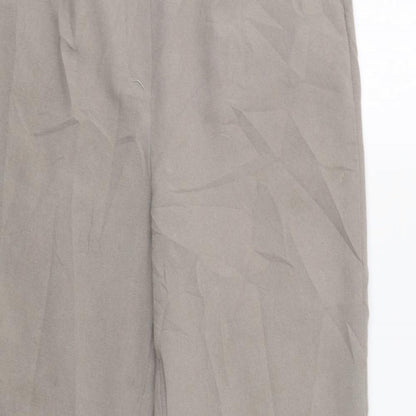 Womens UK Size 14 Bonmarch Regular Fit  Grey Trousers
