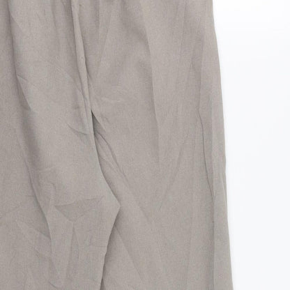 Womens UK Size 14 Bonmarch Regular Fit  Grey Trousers