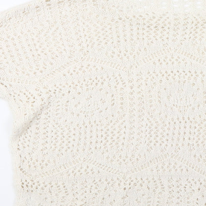 F&F Womens Ivory   Pullover Jumper Size 10