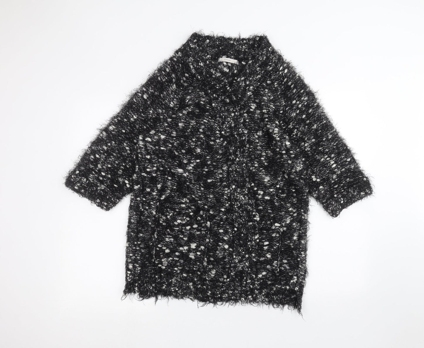 George Womens Black   Jacket Coatigan Size M