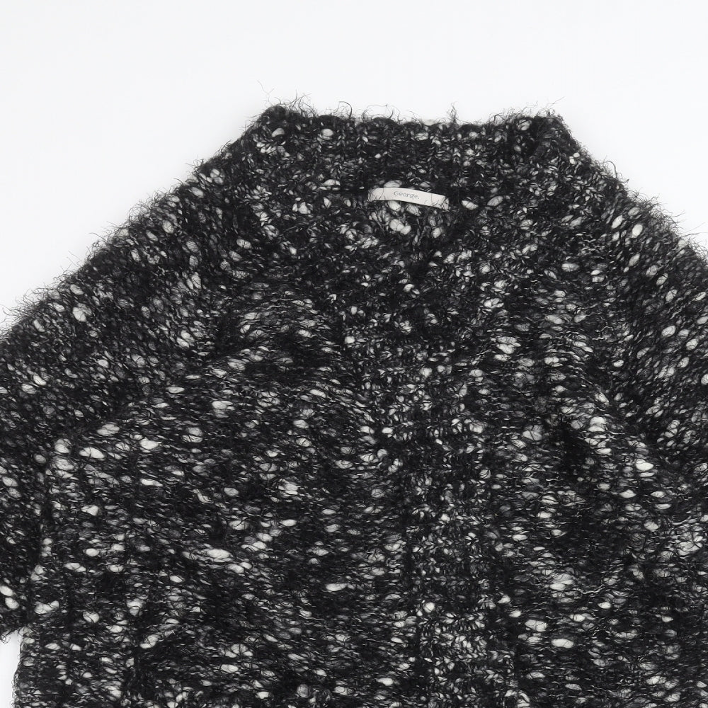 George Womens Black   Jacket Coatigan Size M