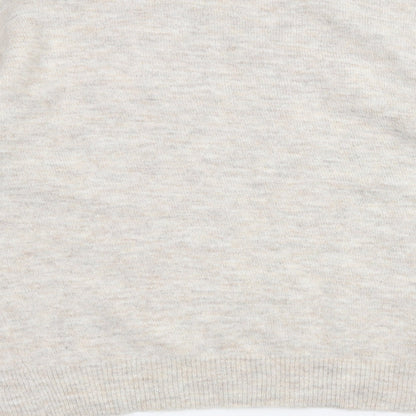 Womens UK Size M New Look Beige Pullover Jumper