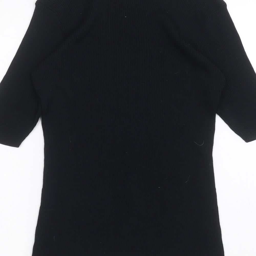 Womens UK Size M Micha Blue Basic T-Shirt