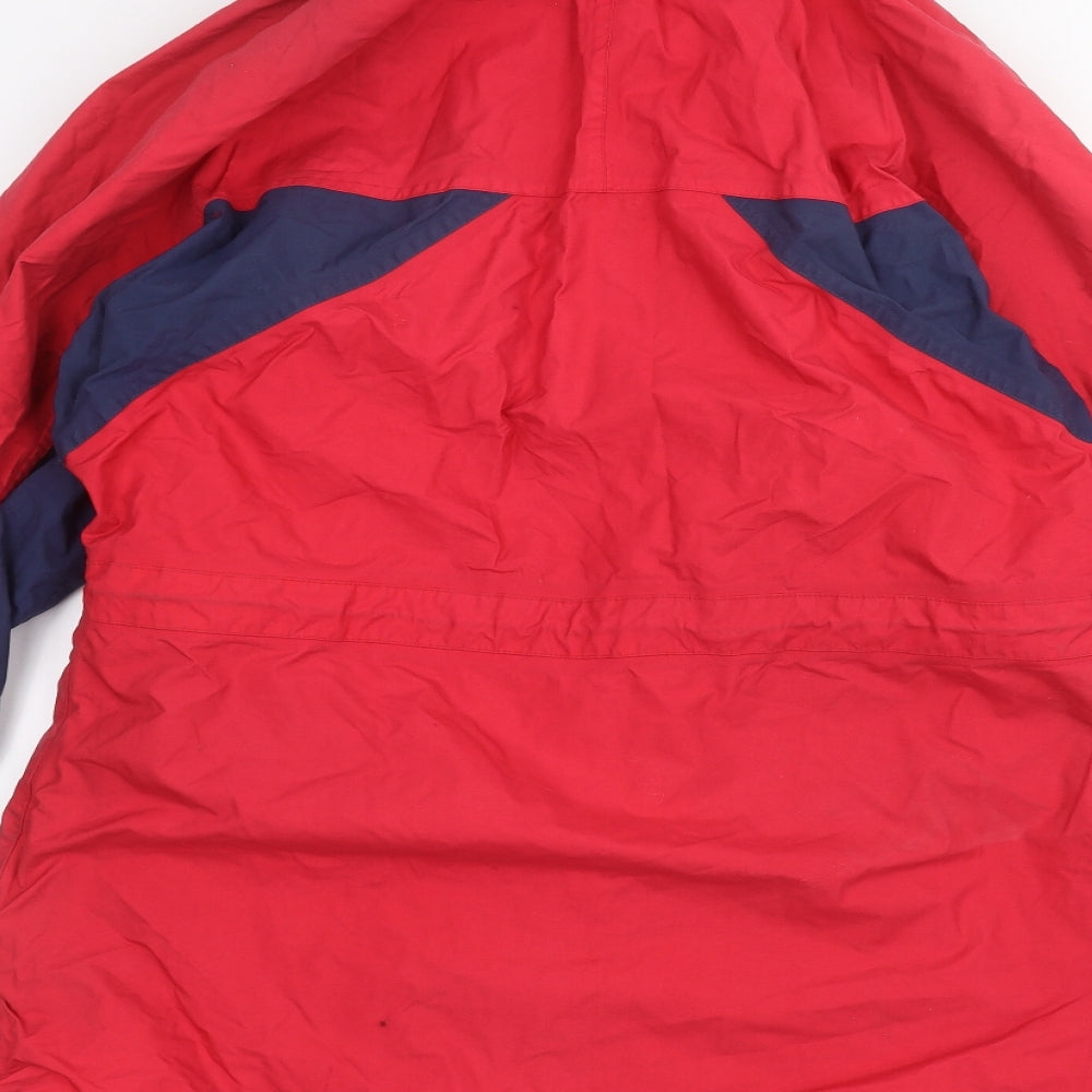 Womens UK Size 10 scanda Red Pea Coat