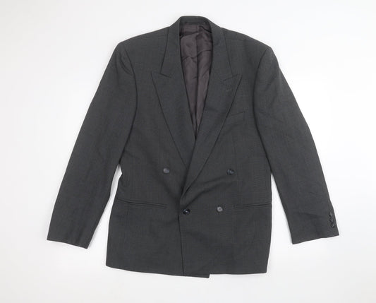 Debinhams Mens Black   Jacket Suit Jacket Size 38