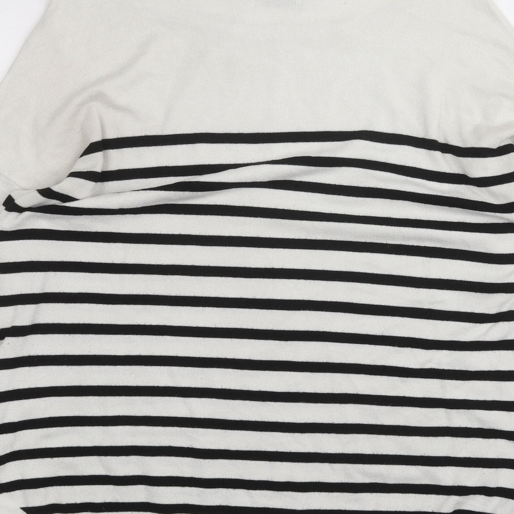 Womens UK Size M Jaqueline de Yong White Basic T-Shirt