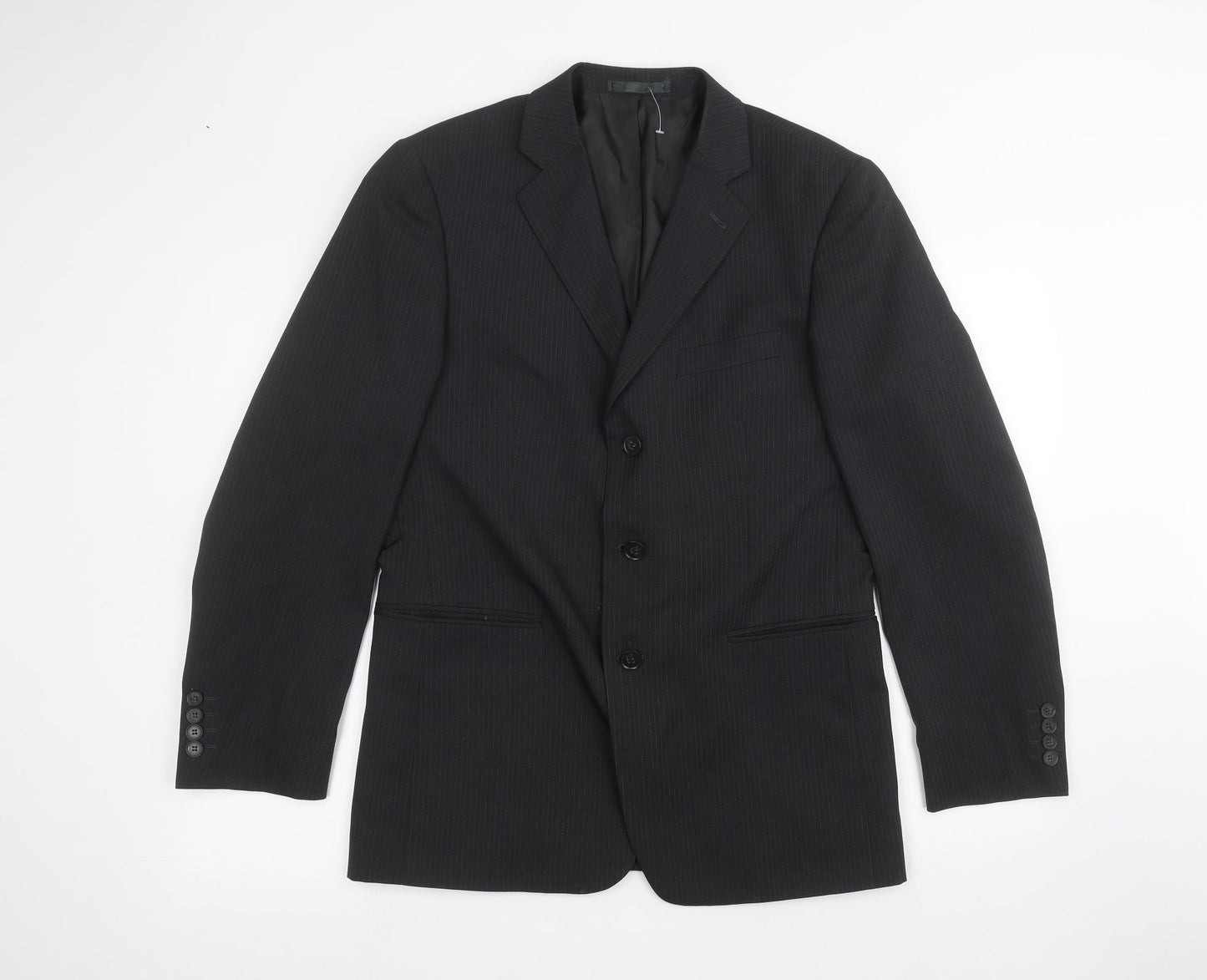 Mens UK Size 38 Taylor & Wright Regular Black Suit Jacket
