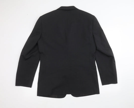 Mens UK Size 38 Taylor & Wright Regular Black Suit Jacket