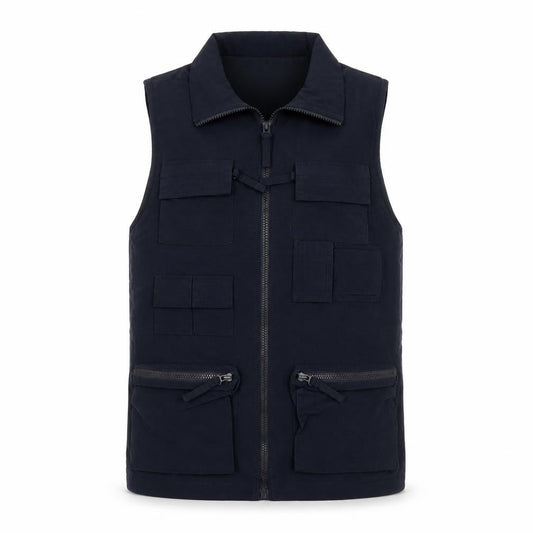 Front view of Mountain pass women’s blue jacket, size M