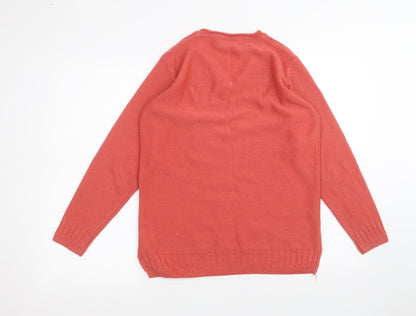 EWM Womens Pink   Pullover Jumper Size S