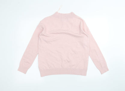 Marks and Spencer Womens Pink   Basic T-Shirt Size XS