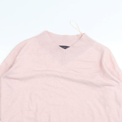 Marks and Spencer Womens Pink   Basic T-Shirt Size XS