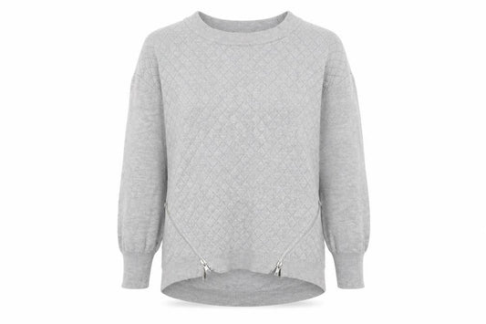 Womens UK Size 8 Mandi Grey Pullover Jumper