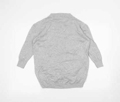Womens UK Size 8 Mandi Grey Pullover Jumper