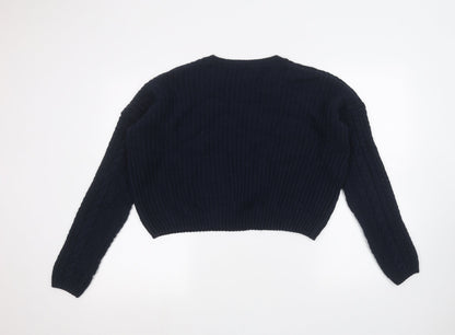 Womens UK Size 8 Atmosphere Blue Pullover Jumper