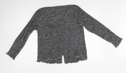 jasmine Womens Grey   Cardigan Jumper One Size