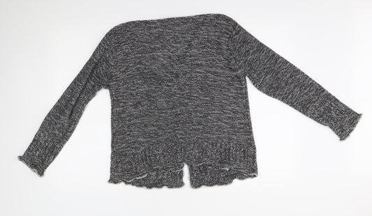 jasmine Womens Grey   Cardigan Jumper One Size
