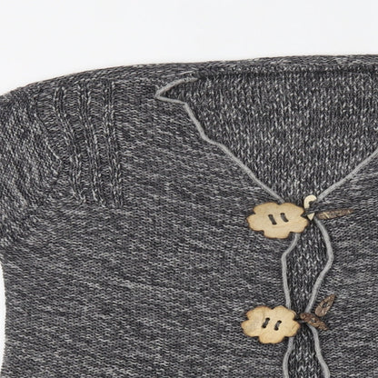 jasmine Womens Grey   Cardigan Jumper One Size