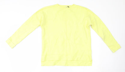 Womens UK Size 10 NEXT Yellow Pullover Jumper