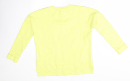 Womens UK Size 10 NEXT Yellow Pullover Jumper