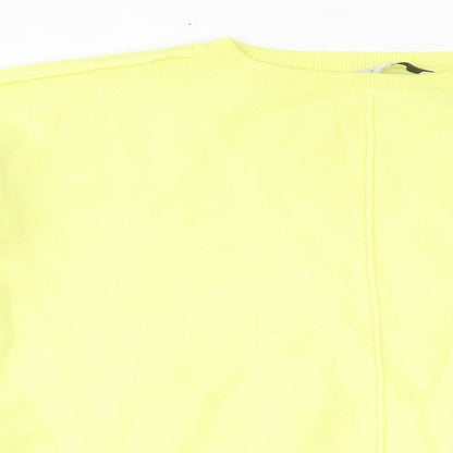 Womens UK Size 10 NEXT Yellow Pullover Jumper