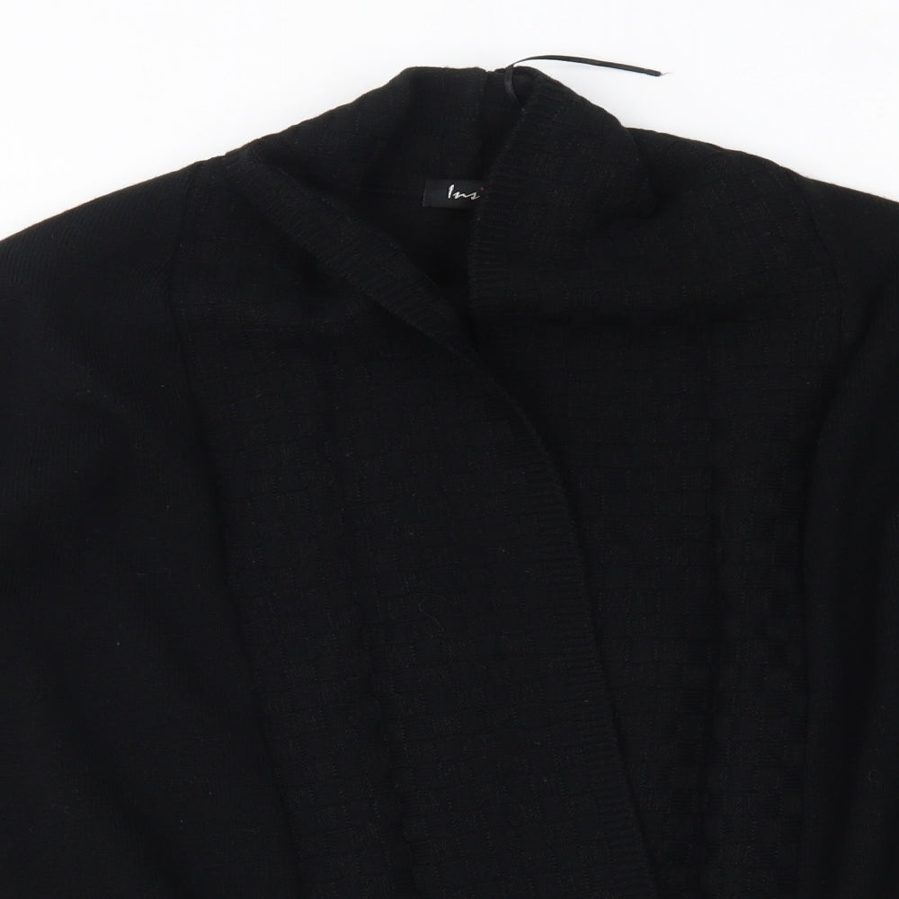 Womens UK Size M Insight Black Cardigan Jumper