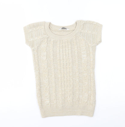 Tammy Girls Beige   Tunic Jumper Size 8-9 Years