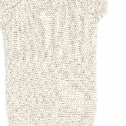 Tammy Girls Beige   Tunic Jumper Size 8-9 Years