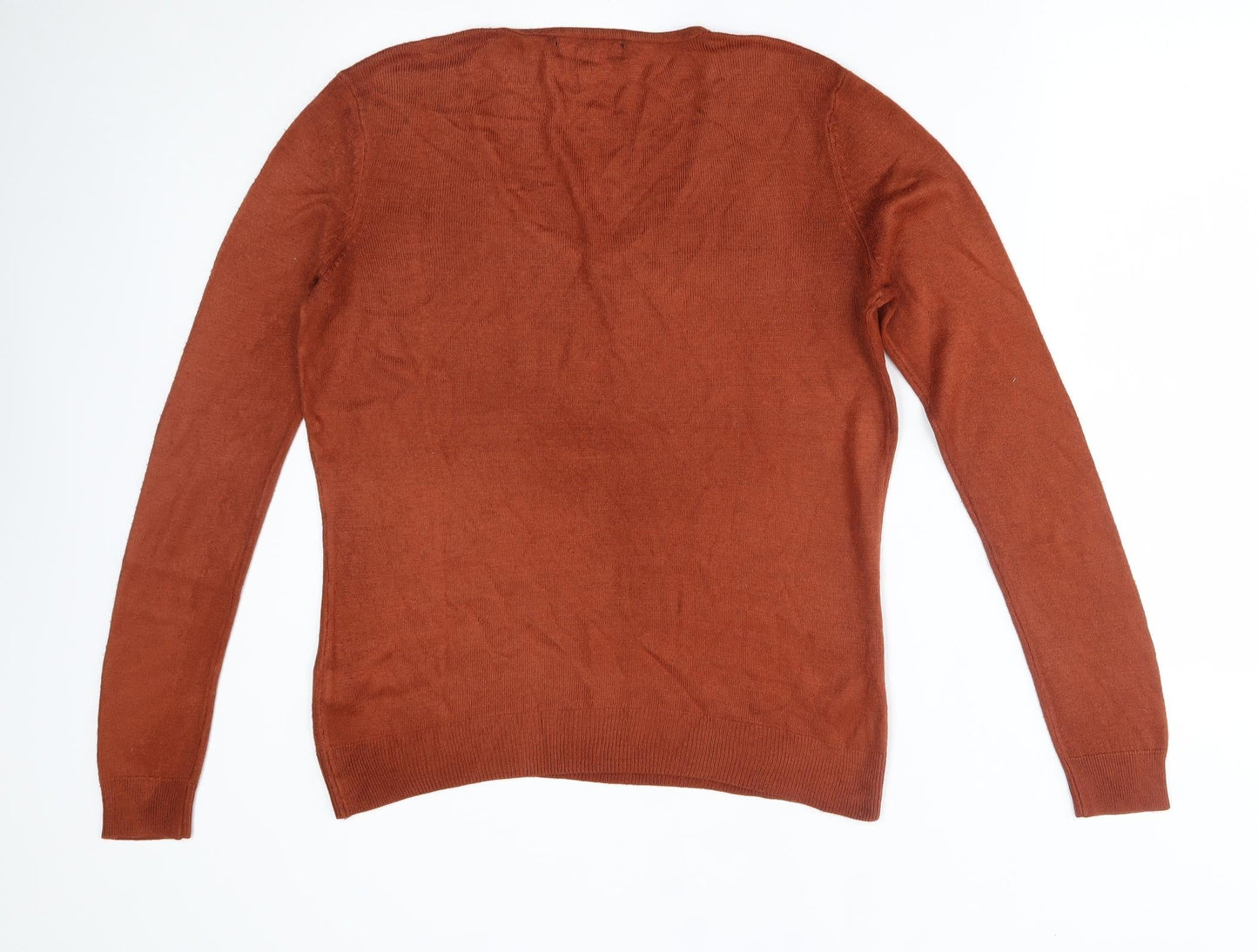 Womens UK Size 8 Atmosphere Brown Pullover Jumper