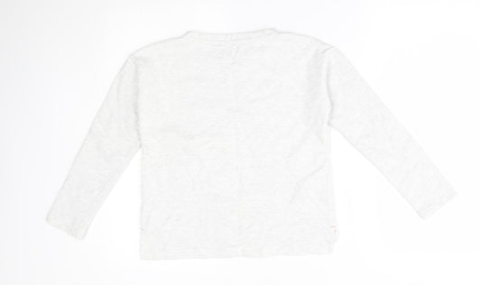Lily & dan Girls Grey   Pullover Jumper Size 10-11 Years