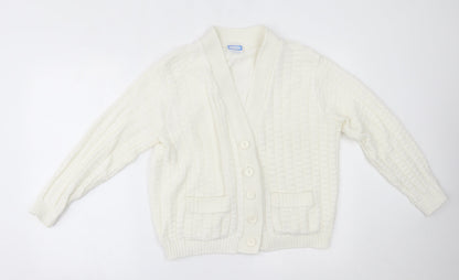 St Catherine Womens Ivory   Cardigan Jumper Size L