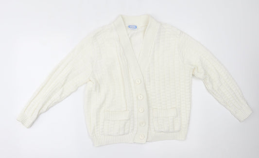St Catherine Womens Ivory   Cardigan Jumper Size L