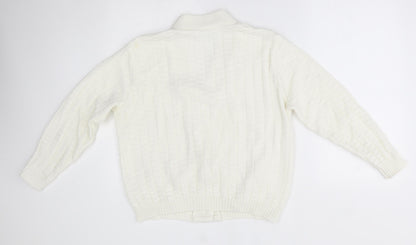 St Catherine Womens Ivory   Cardigan Jumper Size L